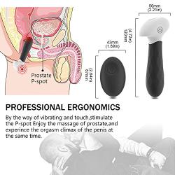 sweet124043 10 Frequency Vib Protrusion Particles Pull Beads Anales Amal Plug Electric Trainer,Silicone Waterproof-Black t-Shirt