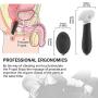 sweet124043 10 Frequency Vib Protrusion Particles Pull Beads Anales Amal Plug Electric Trainer,Silicone Waterproof-Black t-Shirt