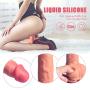 G spot Dildo,Silicone Thrusting Dildo Sex Toy with Strong Suction Cup 8 Rotating and Vibration Modes for G Spot Clitoral Anal Stimulation,Realistic Vibrator Dildo Penis Huge Glans for Unisex