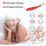G-Spot Vibrators, Clitoris Nipple Anal Vagina Stimulation Vibrator with 10 Vibrations 10M Remote Control, Adult Sex Toys with 3 Modes Speed for Women Men Couples Play