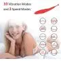 G-Spot Vibrators, Clitoris Nipple Anal Vagina Stimulation Vibrator with 10 Vibrations 10M Remote Control, Adult Sex Toys with 3 Modes Speed for Women Men Couples Play