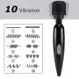 Personal Wand Massager with Powerful Magic Vibration Modes, Deep Tissue Massage for Muscles Neck Shoulder Back Leg Foot, Wireless Handheld Magic Massager Great Relax Gift for Women/Men Personal Wand Massager with Powerful Magic Vibration Modes, Deep Tissue Massage for Muscles Neck Shoulder Back Leg Foot, Wireless Handheld Magic Massager Great Relax Gift for Women/Men
