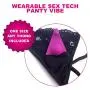 Vibrating Panties Wireless Magnetic Waterproof Wearable Panty Vibrator, Rechargeable Vagina Clit Stimulators Massager,G Spot Vibrator for Women and Couples (Pink)