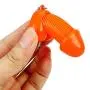BaoBae Set of 6 Novelty Key Chain Plastic Spring Keyring Prank Gifts Assorted Color BaoBae Set of 6 Novelty Key Chain Plastic Spring Keyring Prank Gifts Assorted Color