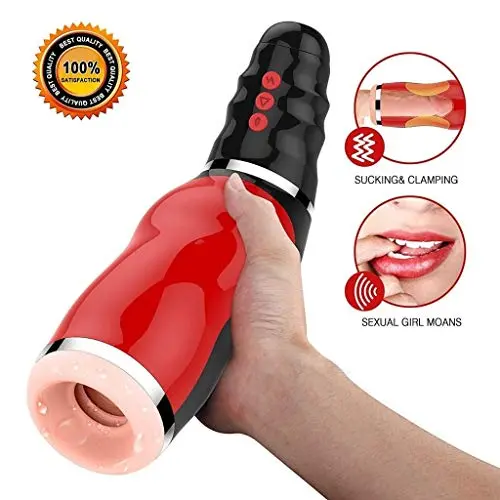 SDSDFSB-Massager Male Mâstûrbâtör Cup Mâstûrbâtîön for Male - Super Strong Performance Suck Vibrating Oral Electric Pump - 3D Realistic Silicone Stamina Enhancement Training Tshirt Safety SDSDFSB-Massager Male Mâstûrbâtör Cup Mâstûrbâtîön for Male - Super Strong Performance Suck Vibrating Oral Electric Pump - 3D Realistic Silicone Stamina Enhancement Training Tshirt Safety
