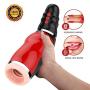 SDSDFSB-Massager Male Mâstûrbâtör Cup Mâstûrbâtîön for Male - Super Strong Performance Suck Vibrating Oral Electric Pump - 3D Realistic Silicone Stamina Enhancement Training Tshirt Safety