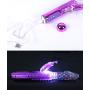 USB Charging Lengthen Vibrator, Stretch + Rotation + Vibration + G-spot Stimulation Vibrator Wand, OMGOD Bullet 36-Frequency Rabbit Vibe Clit Masturbation Dildo Female Women Sex Tools Adult Products