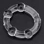 GUANGSHAN 3Pcs Male Pe~NIS Ring, Co~ck Ring Impotence Eréction Enhancer Delay Prolong Séx Aid Toys