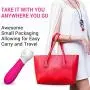 Wand vibrators | Smooth design | 9 Speed Patterns | Waterproof design | USB Rechargeable | Cordless | Medical-grade Silicone | For Men and Women