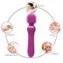 Vibrator Force Rotating LED Light with 10 Modes,Whisper Quiet,USB Cable Rechargeable Weaterproof Design for Bathroom,Garden,Yard,Living Room,Balcony (Purple-yl) (Purple-yl) (Purple-yl-2)