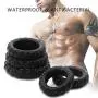 Male Penis Ring Set of 5, Adorime Stretchy Soft Silicone Cock Rings Set for Men to Enhance Erection Prolong Sex Time, Cockring for Sex Male Penis Ring Set of 5, Adorime Stretchy Soft Silicone Cock Rings Set for Men to Enhance Erection Prolong Sex Time, Cockring for Sex