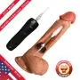 (2-3 Days delivery) 9 Inch Super Soft Waterproof Massager Tools for Women with Strong Suction Cup Hands Free