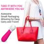 Wand vibrators | Ripple Design | 9 Speed Patterns | Waterproof design | USB Rechargeable | Cordless | Medical-grade Silicone | For Men and Women