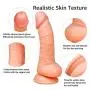 Dildo for Men Magic Soft Wand 7.8 Inch Realistic Tool for Her and Him with Suction Cup Wonderful Relax Toy - (Skin) Dildo for Men Magic Soft Wand 7.8 Inch Realistic Tool for Her and Him with Suction Cup Wonderful Relax Toy - (Skin)