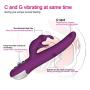 YETRUN Electric Rabbit Vibrator for Women 360° Rotation Dildo USB Rechargeable Vibrating Adult Sex Toys G-spot Vagina Vibes Cordless Dual Motors Sexual Masturbator Discreet Package