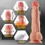 Thrusting Dildo Vibrator for G-spot Stimulation, Realistic Telescopic Penis with Rotation and Heating, Fondlove Wireless Automatic Anal Dildos Suction Cup Sex Toy for Women and Couples Thrusting Dildo Vibrator for G-spot Stimulation, Realistic Telescopic Penis with Rotation and Heating, Fondlove Wireless Automatic Anal Dildos Suction Cup Sex Toy for Women and Couples
