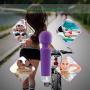 Tetris Multifunctional Wireless Therapeutic Wand Massager Vibration Waterproof Purple, 4.8 Ounce