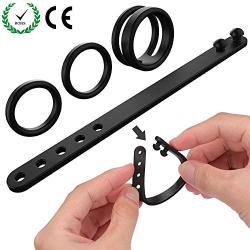 Allovers Penis Rings Set,Stretchy Erection Cock Rings for Men Longer Harder Erection Premature Ejaculation,Sex Rings for Couples