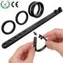 Allovers Penis Rings Set,Stretchy Erection Cock Rings for Men Longer Harder Erection Premature Ejaculation,Sex Rings for Couples
