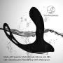 Bantie Anal Vibrator Cock Ring with Heating Function, 10 Powerful Modes Remote Control Vibrator Prostate Massager for Men, G-Spot Vibrators Sex Toys for Women