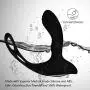 Bantie Anal Vibrator Cock Ring with Heating Function, 10 Powerful Modes Remote Control Vibrator Prostate Massager for Men, G-Spot Vibrators Sex Toys for Women