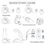 PHANXY® Upgraded Remote Control 9 Speeds Vibrating Prostate Massager Rechargeable G Spot Vibrator Waterproof Anal Sex Toy for Men Women and Couples