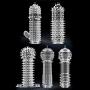 wuashduw Male Sleeve Stimulator Extender Longlasting Adult Toy for Men