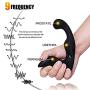 CRYPXL WFWJD 9 Speeds Silicone A-n-âl V-ǐBrátor with Suction Cup Waterproof Vǐbrating Adùlt Toy Prôstàté Massager