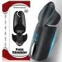 IOGHO Vib~ra~tòr for Man Male Aircrāft Cup Exerciser Automatic Rabbit Suction Māsturbātion Insertion Pēnis Ejāculation Expansion Toy,10 Frequency Vibration LING