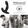 Muscle Massager Stimulator Plug 12 Speed, Vibrating Waterproof Male Postate Massager for Man