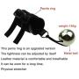 Men Leather Cock Rings Penis Stretcher Strap Ball Stretcher Penis Exercise Weight Tensioner Lock Ring Metal Ball Heavy Weight Hanger Men Leather Cock Rings Penis Stretcher Strap Ball Stretcher Penis Exercise Weight Tensioner Lock Ring Metal Ball Heavy Weight Hanger