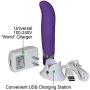 Nu Sensuelle Curve 20 Function Vibrator, Purple