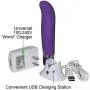 Nu Sensuelle Curve 20 Function Vibrator, Purple Nu Sensuelle Curve 20 Function Vibrator, Purple