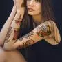 CARGEN Cool Classic Temporary Tattoo Traditional Temporary Tattoo Old School Stickers Waterproof Vintage Sticker CARGEN Cool Classic Temporary Tattoo Traditional Temporary Tattoo Old School Stickers Waterproof Vintage Sticker