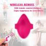 Remote Control Butterfly Vibrator 10 Vibration Modes Clitoris Stimulator, Oixgirl Wireless Jump Egg Massager for Couple Flirting USB Rechargeable Clitoral Climax Sex Toy