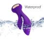 IMO Vibrating G-spot Rabbit Massager - Dual Motors Stimulation Vibrator - Quiet yet Powerful - Rechargeable & Waterproof - Best for Women or Couples (Purple)