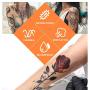 Tattoo Bandages Waterproof Clear Aftercare Skin Protective Transparent Film Dressing Adhesive Protective Tattoo Supplies Film Sticker 8 inch X 8 Inch (5 Pack)