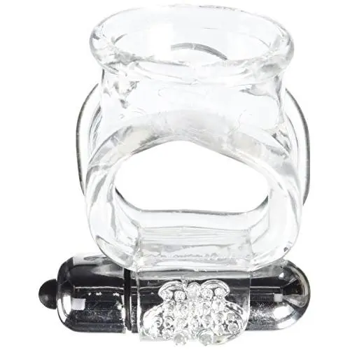 Hott Products Hung Cock and Ball Sling, Clear Hott Products Hung Cock and Ball Sling, Clear