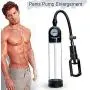 Loveshop Electric Penǐsgrowth Pumps Male Vacuum Massage Cups Large Massage Cups Male Vacuum Pump Air Enlarger Extender Prolong Enhancer for Men