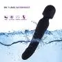 Top Rate Computer Compact LED Whisper Quiet Vibrator- USB Cable 7 Speeds Modes Rechargeable Waterproof Design for Patio,Bedroom, Garden, Gate, Yard, Parties, Wedding Gift (B-3)