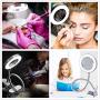 Desk Lamp Clip Pinkiou Portable Led Table Clamp Light for Microblading Permanent Makeup Lip Eyebrow Tattoo Skincare Beauty Manicure Salon