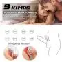 Soft Relax Massage Wireless Quiet Còckring Relax Toy Powerful Strong Vibration Delay Ring Silicone Massage Ring USB Charging Ceinim Relax Toys
