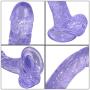 6 Inch Dillos for Women Lifelike Massagers with Strong Base， Harmless, Safe