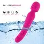 LED Light Vibrator Portable Electronic Mobile Computer USB Rechargeable Power Wireless Wand Massage Cordless Electric Massager LED Light Vibrator Portable Electronic Mobile Computer USB Rechargeable Power Wireless Wand Massage Cordless Electric Massager