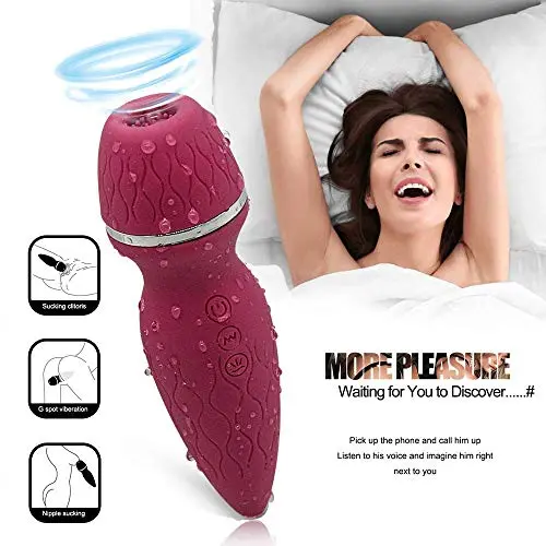 YEVIOR Sucking and Licking Clitorial Toy for Women Bullet Vibrartor Wand G Spotter VibrantSix Toy for Female ZXYTshirt YEVIOR Sucking and Licking Clitorial Toy for Women Bullet Vibrartor Wand G Spotter VibrantSix Toy for Female ZXYTshirt
