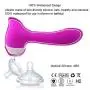 CHEVEN Clitoral Sucking Vibrator, G Spot Clit Dildo Vibrators for Women with Suction & Vibration, Waterproof Clitoral G Spotter Nipple Stimulator Toys for Women Adult Sex Toys for Women and Couples