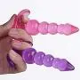 NWDoll Crystal Jellies - TPE Butt Plug Massagers - Ribbed Dildo/Anal Plug - for Beginners (Pink) NWDoll Crystal Jellies - TPE Butt Plug Massagers - Ribbed Dildo/Anal Plug - for Beginners (Pink)