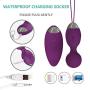 Yetrun Mini Adult Sex Toys Wireless Remote Control Electric Kegel Balls - Exercises Pelvic Floor & Massage the Vagina Muscles-10 Vibration Modes and USB Rechargeable Vibrator for Women and Couples