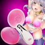 JIAS Silicone Nipple Sucker Vibrator Breast Enlargement Nipple Pump Breast Stimulation Massage Vibrators for women