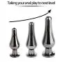 Updated Fetish Butt Anal Sex Toys, Bestimulus 3Pcs Stainless Steel Anal Butt Plugs Personal Massager for Sex Games (3 Colors) Updated Fetish Butt Anal Sex Toys, Bestimulus 3Pcs Stainless Steel Anal Butt Plugs Personal Massager for Sex Games (3 Colors)